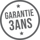 Image illustrant la garantie des produits sur 3 ans