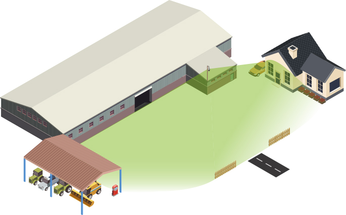 Image illustrant la surveillance d'un caméra